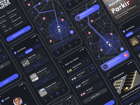 Parkir Parking App UI Kit On Behance Behance