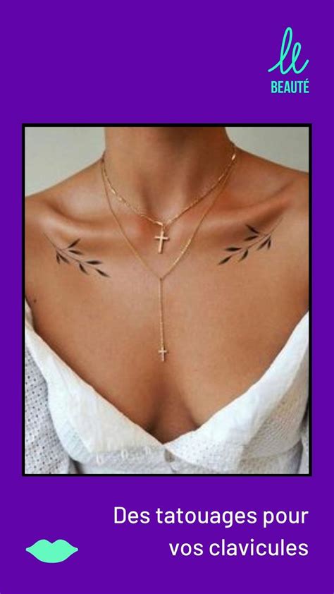 20 tatouages irrésistibles pour mettre en valeur la clavicule Les