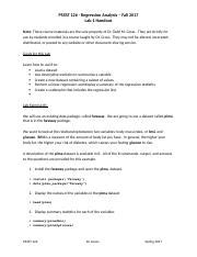 Pstat F Lab Handout Docx Pstat Regression Analysis Fall