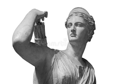 Classic White Marble Statue Diana Of Versailles Stock Photo Image Of