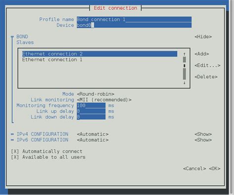 How To Configure Network Bonding Network Teaming In Linux Off