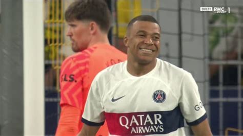 Dortmund PSG Mbappé puis Hakimi le terrible double poteau des