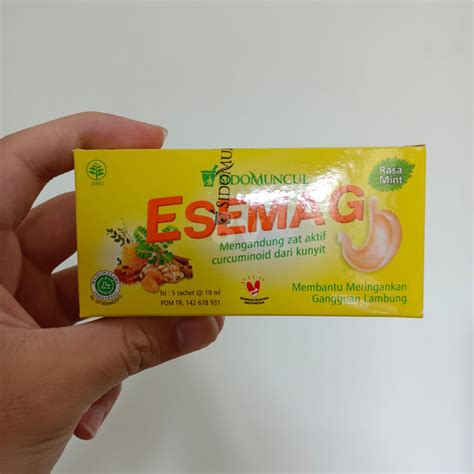 Esemag Dus Isi Sachet Sido Muncul Herbal Gangguan Lambung Maag