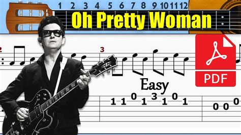 Roy Orbison - Oh Pretty Woman Guitar Tab