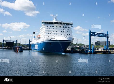 Ferry Terminal And Finland Ferry , Travemünde, Hanseatic City Of Lübeck ...