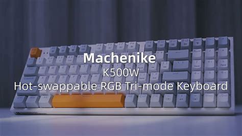Machenike K W Keyboard Hot Swap Pcb With Innovative Keys Layout Youtube