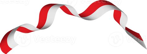 Indonesia Flag Ribbon Flutter Png