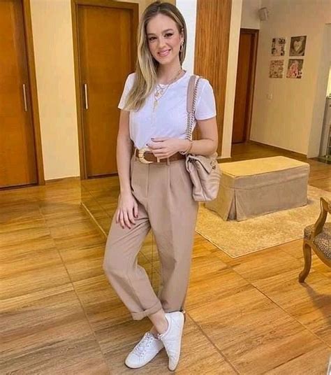 Pin De Barby S Godoy Em Outfit Vest Pants Looks Estilosos Looks