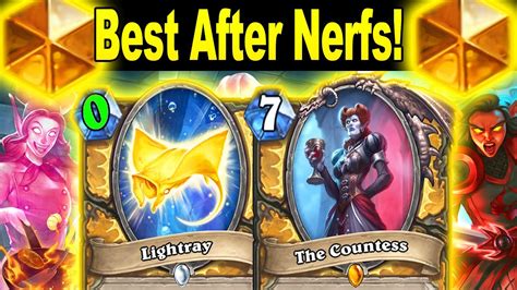 The Best Paladin Deck After Nerfs To Craft Get Rank Legend At