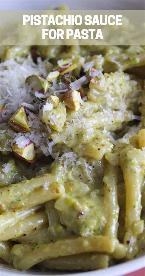 Creamy Pistachio Sauce for Pasta