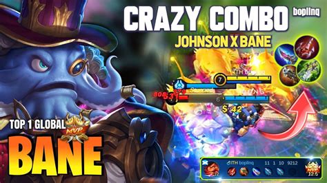 Crazy Combo Johnson X Bane Best Build Top Global Bane