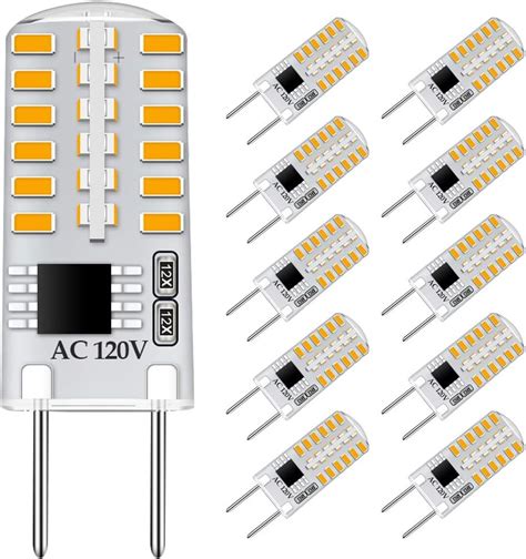 Taiyaloo G8 Led Bulb Dimmable 3w Equivalent To G8 Halogen Bulb 20w 25w