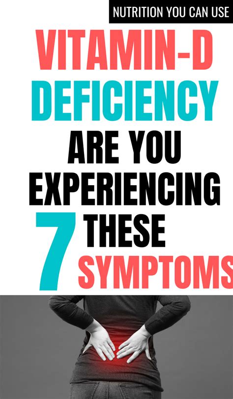 What Are The Symptoms Of A Vitamin D Deficiency Artofit