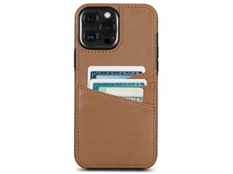 Sena Lugano Wallet IPhone 13 Pro Max Hoesje Bruin Leer