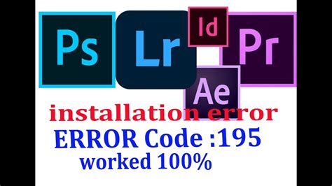 Error Code In Adobe Products System Is Compatible Report Youtube