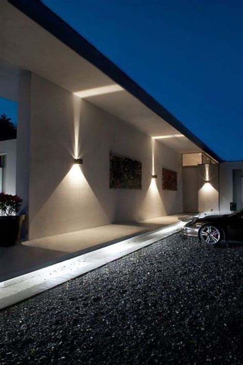 Front yard exterior design with beautiful garden lights 16 | Outdoor lighting design, Outdoor ...