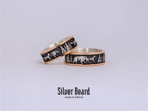 Кольца с животными | Silver Beard