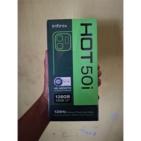 Jual Infinix Hot 50i 6 128gb New Segel No Repack Shopee Indonesia
