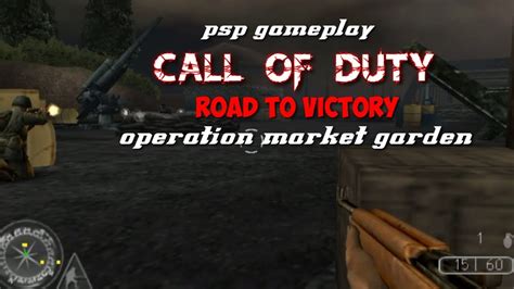 Call Of Duty Road To Victory Gameplay In Operation Garden Market Youtube