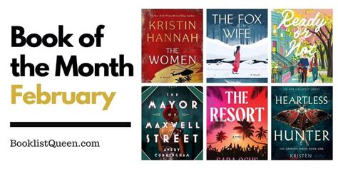 Book Of The Month February 2024 Selections Booklist Queen