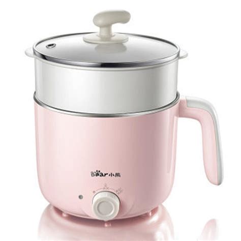 L Elektrischer Hot Pot V Elektroherd Pfanne Schnelle Nudelherd Kocher Mit Steamer Deckel