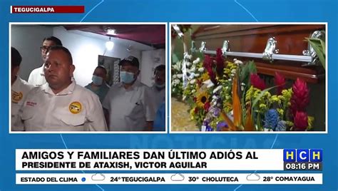 Último adiós Amigos y familiares se despiden de Víctor Aguilar