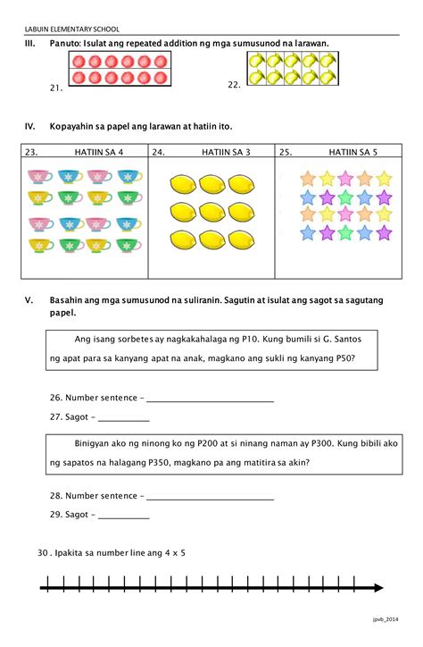 Second Periodic Test Grade 2 Pdf