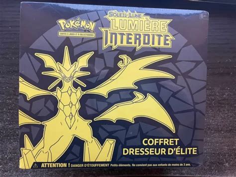 COFFRET DRESSEUR DÉLITE Etb Pokémon Sl6 Lumiere Interdite Avec 2