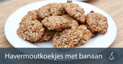 Havermoutkoekjes Met Banaan Slim Concept Recept