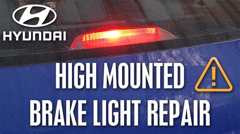 Hyundai Elantra Brake Light Replacement