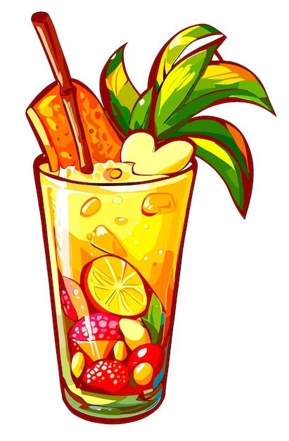 Cocktail Drinks Clip Art Set – Daily Art Hub // Graphics ... - Clip Art ...