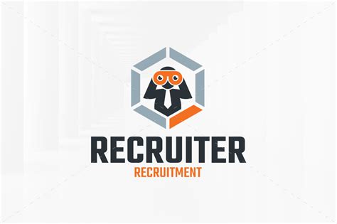 Recruiter Logo Template Logo Templates Creative Market