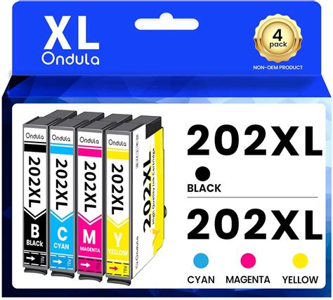 202XL Ink Cartridges For Epson Printer Compatible For Epson 202 XL