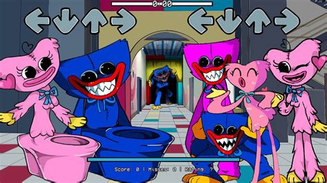 Huggy Wuggy Vs Kissy Missy All Phase Toilet Characters Playtime