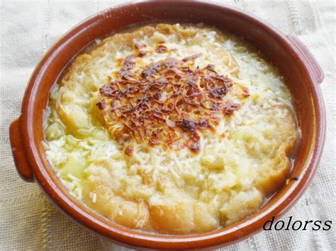 Blog De Cuina De La Dolorss Sopa De Cebolla Con Huevo