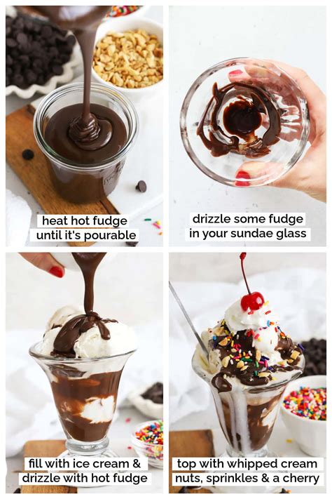 Classic Hot Fudge Sundae Recipe With Homemade Sauce