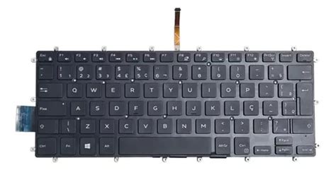 Teclado Pk Q B Para Dell Inspiron I A G Cor Preto