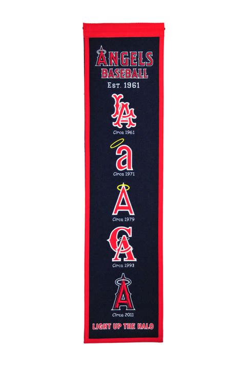 Los Angeles Angels Heritage Banner Mancave