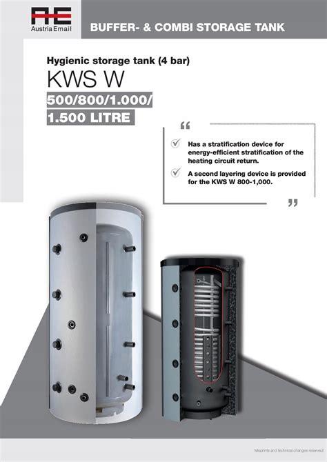 Bufor KWS 1500W wężownica INOX 7 5m2 Austria email KaZet Market