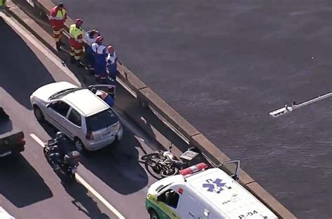 Motociclista Morre Ao Cair Da Ponte Rio Niterói