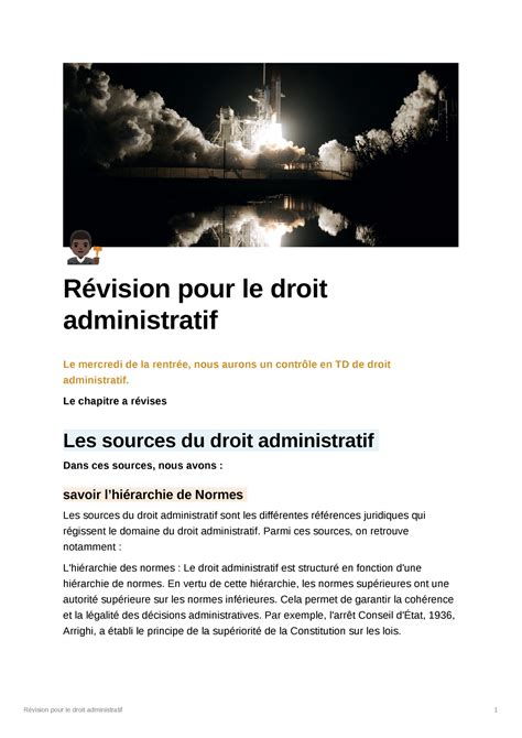 Revision Droit Adminitratif R Vision Pour Le Droit Administratif Le