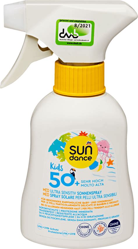 SUNDANCE Kids Med Ultra Sensitiv sprej za sunčanje za djecu SPF 50