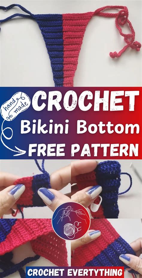 The Perfect Two Tone Crochet Bikini Bottom Pattern For Summer Vibes Crochet Everything
