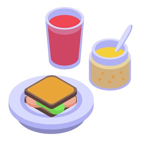 Icono De S Ndwich De Picnic Vector Isom Trico S Ndwich De Cesta De