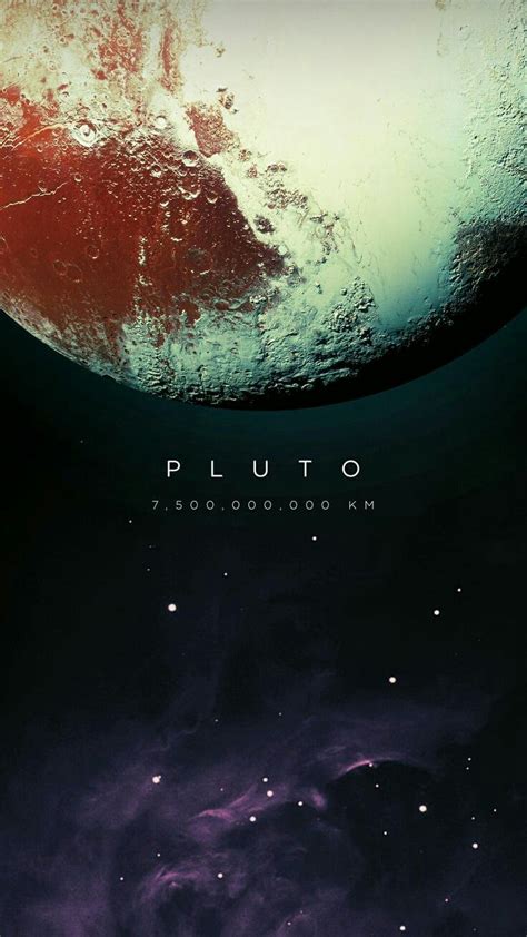 Image - Pluto Planet - 736x1308 - Download HD Wallpaper - WallpaperTip