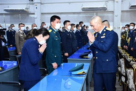 First Usaf Female Officer Attends Royal Thai Air Force Air Command And Staff College Air Force