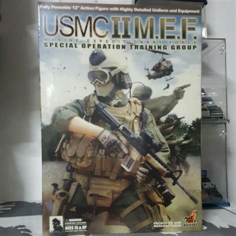 Hot Toys USMC IIM E F Special Operation Training Group Hobbies Toys Toys Games On Carousell
