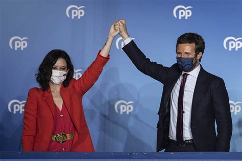 Díaz Ayuso Arrasa En Elecciones De Madrid Y La Derecha Sigue Gobernando