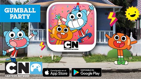 Gameplay De Gumball Party App Gratis Cartoon Network Youtube