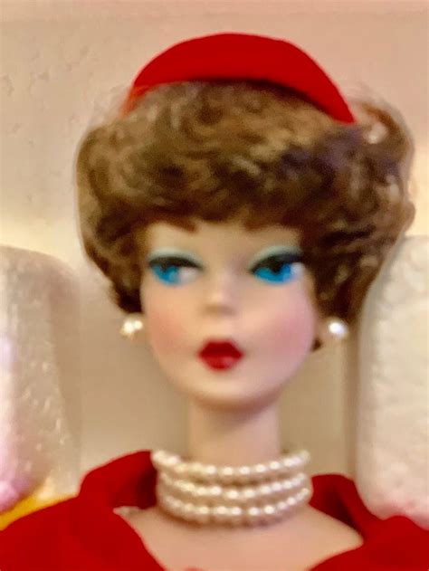 Barbie Porcelain Silken Flame Barbie A Vintage Reproduction Etsy